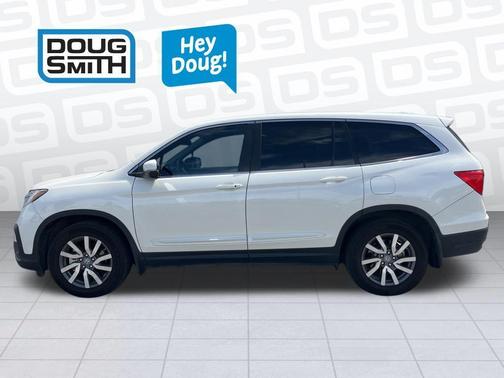 White Diamond Pearl 2019 Honda Pilot EX-L