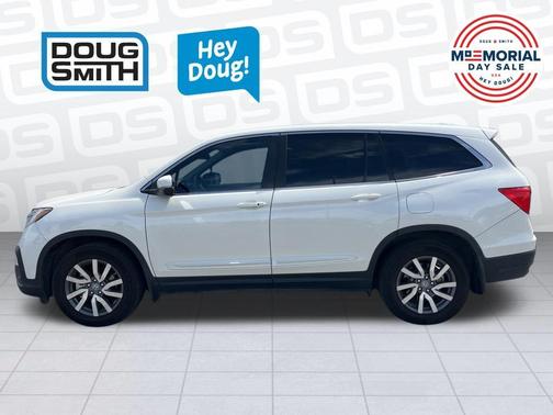White Diamond Pearl 2019 Honda Pilot EX-L