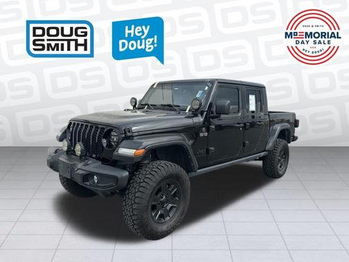 Black Clearcoat 2022 Jeep Gladiator Sport
