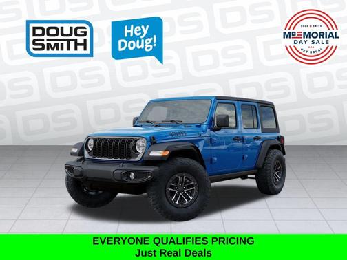 Hydro Blue Pearl 2026 Jeep Wrangler Sport