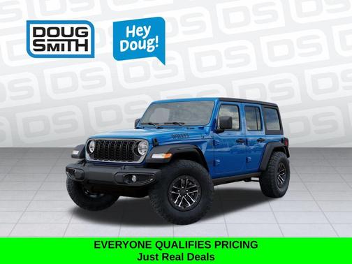 Hydro Blue Pearl 2026 Jeep Wrangler Sport