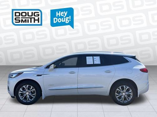 White Frost Tri-Coat 2021 Buick Enclave Avenir