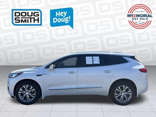 White Frost Tri-Coat 2021 Buick Enclave Avenir