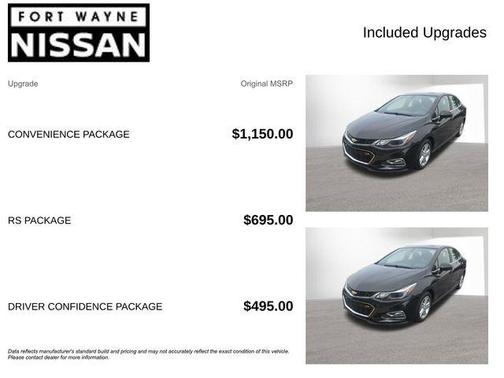 Mosaic Black Metallic 2016 Chevrolet Cruze LT Automatic