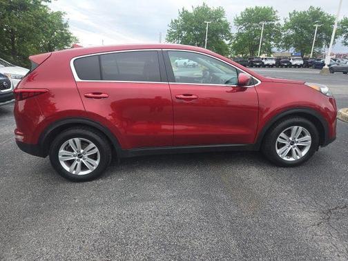 Hyper Red 2017 Kia Sportage LX