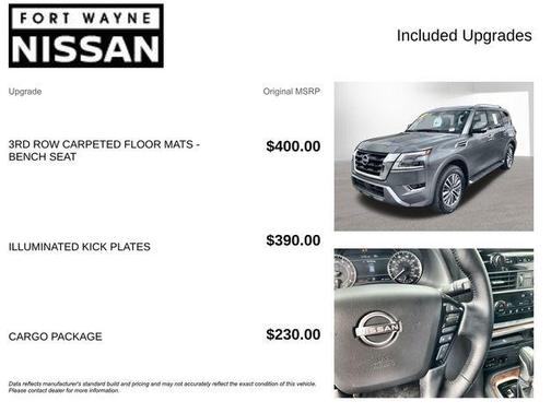 Gun Metallic 2024 Nissan Armada SL