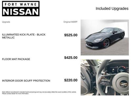 Black (P) 2026 Nissan Z performance