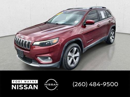 Velvet Red Pearlcoat 2019 Jeep Cherokee Limited