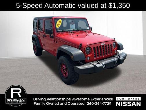 2016 Jeep Wrangler Unlimited Sport