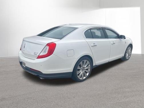 White Platinum Tri-Coat Metallic 2014 Lincoln MKS EcoBoost