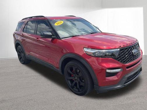 Red Metallic 2020 Ford Explorer ST