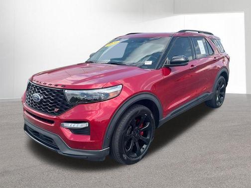 Red Metallic 2020 Ford Explorer ST