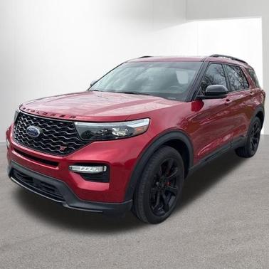 Red Metallic 2020 Ford Explorer ST