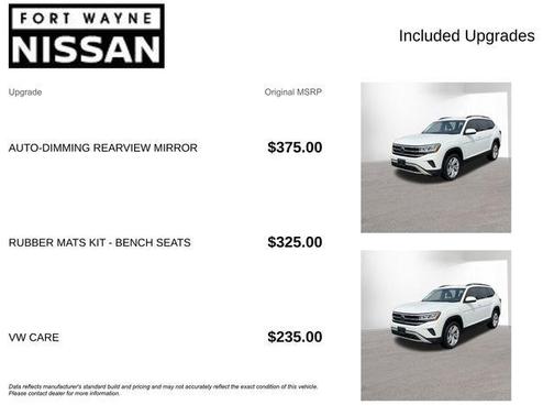 2022 Volkswagen Atlas 3.6L SE w/Technology