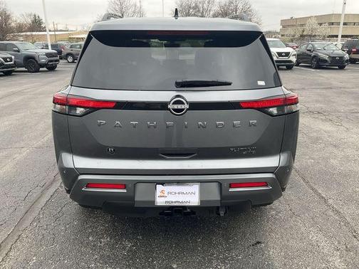 Gun Metallic 2026 Nissan Pathfinder Platinum