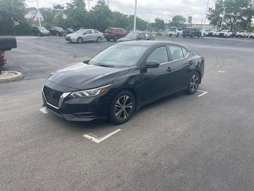 Black 2021 Nissan Sentra SV