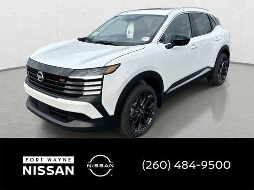 Aspen White Tri 2026 Nissan Kicks SR