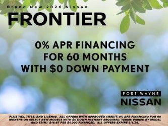 Green 2026 Nissan Frontier PRO-4X