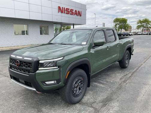 Green 2026 Nissan Frontier PRO-4X