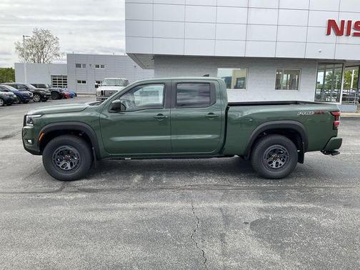 Green 2026 Nissan Frontier PRO-4X