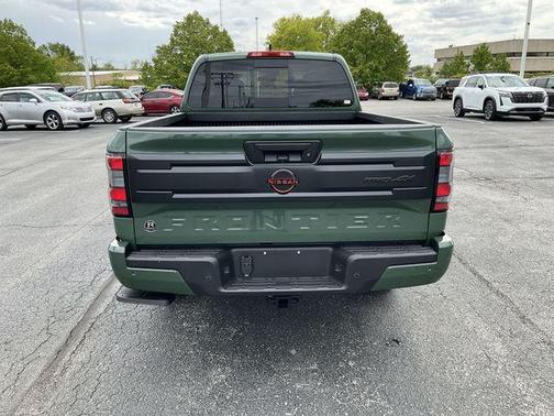 Green 2026 Nissan Frontier PRO-4X