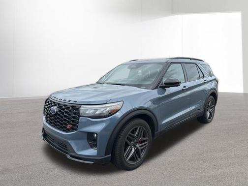 Vapor Blue 2025 Ford Explorer ST