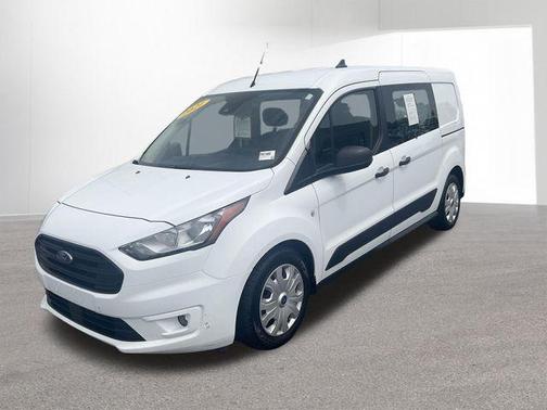 Frozen White 2021 Ford Transit Connect XLT