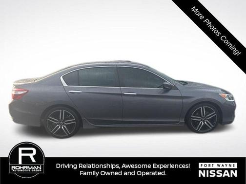 Modern Steel Metallic 2017 Honda Accord Sport SE
