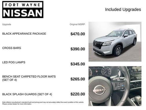 Brilliant Silver Metallic 2023 Nissan Pathfinder SL