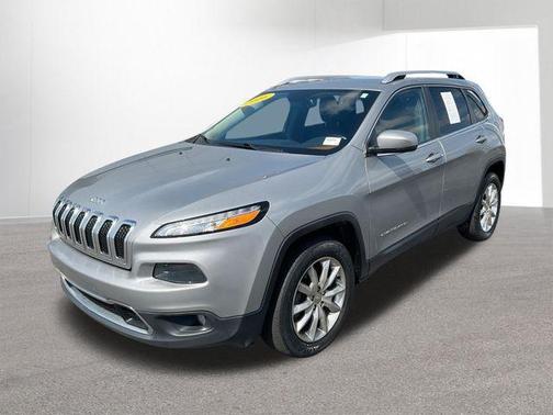 Billet Silver Metallic Clearcoat 2016 Jeep Cherokee Limited