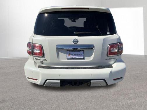 Pearl White 2018 Nissan Armada Platinum