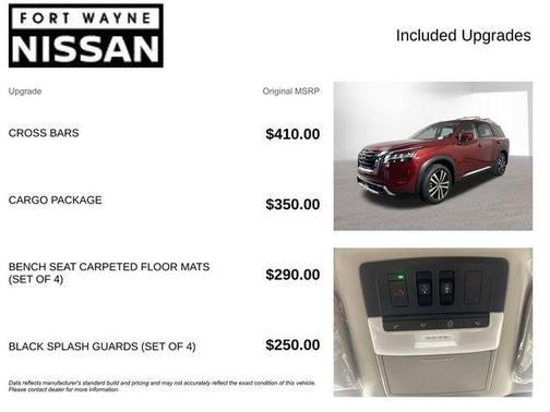 Scarlet Ember 2024 Nissan Pathfinder Platinum