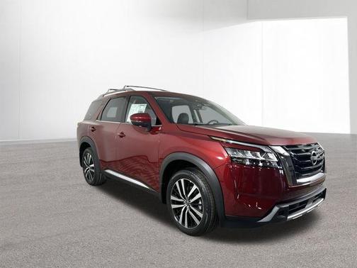 Scarlet Ember 2024 Nissan Pathfinder Platinum