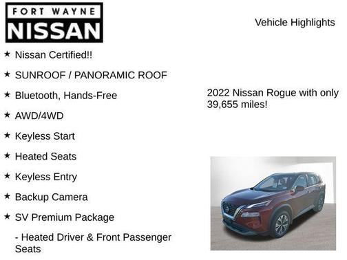 2022 Nissan Rogue SV