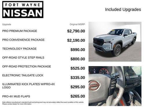 Boulder Gray Metallic 2024 Nissan Frontier PRO-4X