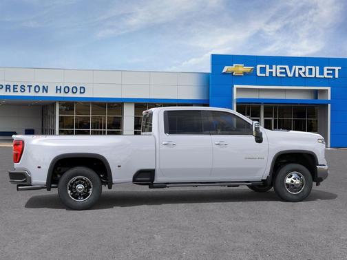 Summit White 2026 Chevrolet Silverado 3500 LTZ