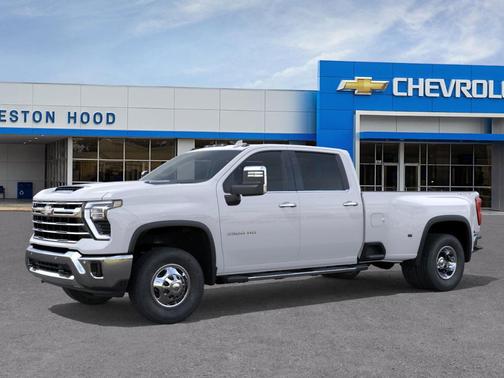 Summit White 2026 Chevrolet Silverado 3500 LTZ