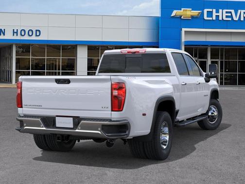 Summit White 2026 Chevrolet Silverado 3500 LTZ