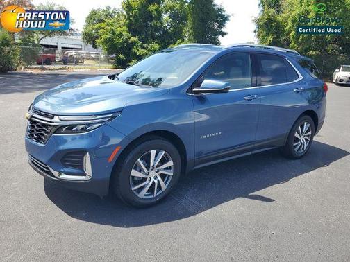 Lakeshore Blue 2024 Chevrolet Equinox Premier