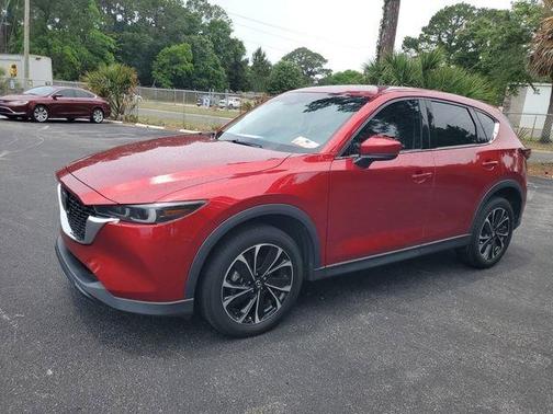 Soul Red Crystal Metallic 2022 Mazda CX-5 2.5 S Premium