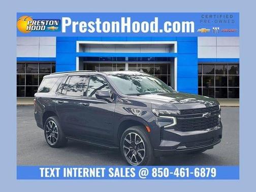 Dark Ash Metallic 2023 Chevrolet Tahoe RST