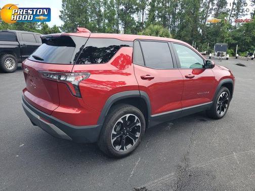 Red 2025 Chevrolet Equinox LT