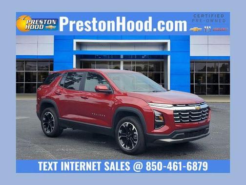 Red 2025 Chevrolet Equinox LT