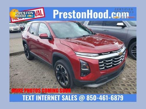 Red 2025 Chevrolet Equinox LT