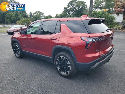 Red 2025 Chevrolet Equinox LT