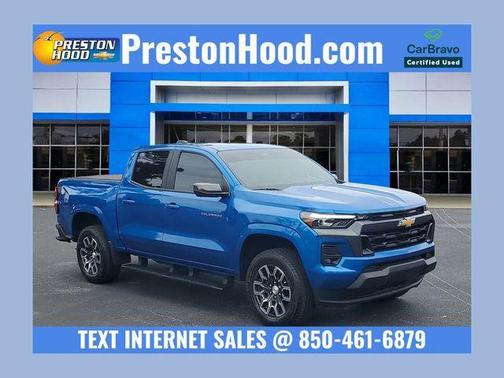 Glacier Blue Metallic 2023 Chevrolet Colorado LT