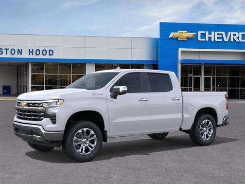 Summit White 2026 Chevrolet Silverado 1500 LTZ
