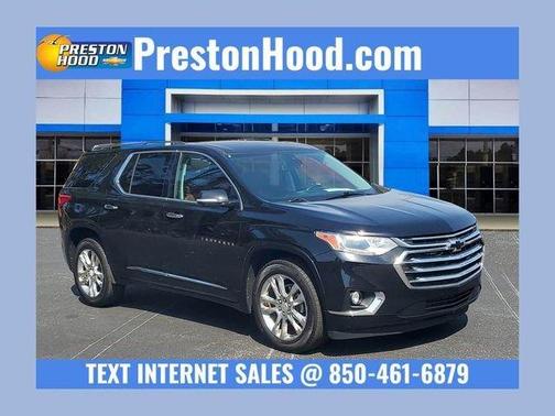 Black 2018 Chevrolet Traverse High Country