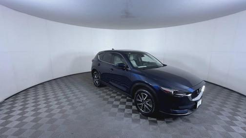 Deep Crystal Blue Mica 2017 Mazda CX-5 Grand Touring