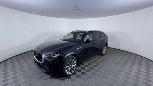 Deep Crystal Blue Mica 2026 Mazda CX-90 PHEV Preferred